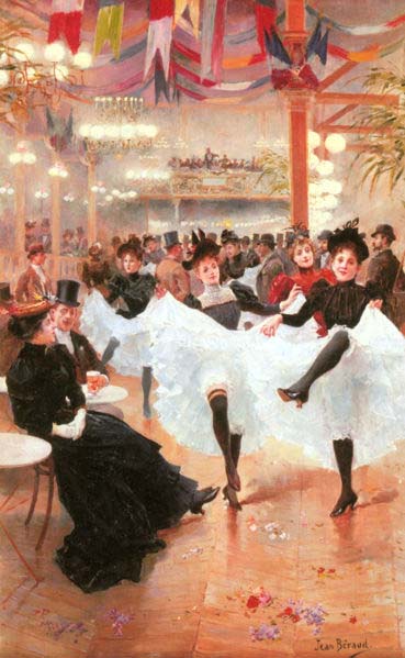 Jean Beraud Le Cafe de Paris